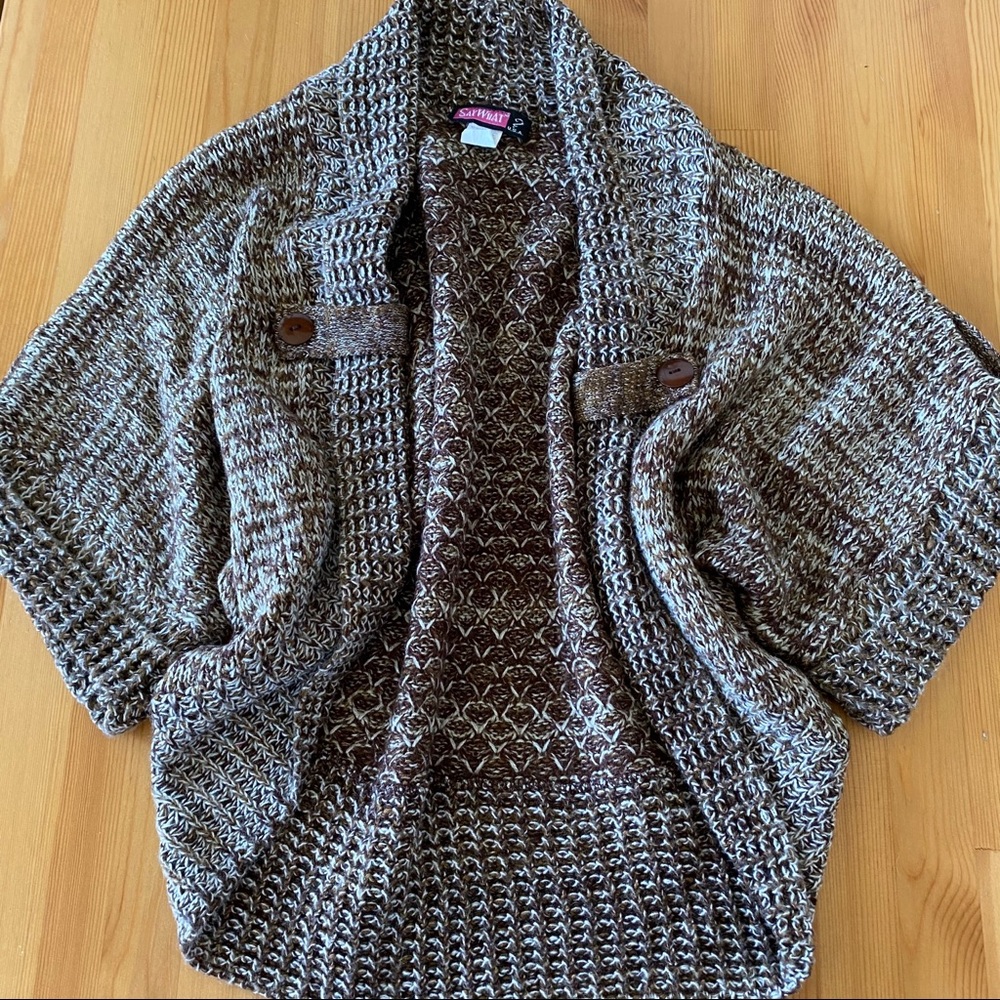 Knit Sweater Shaw